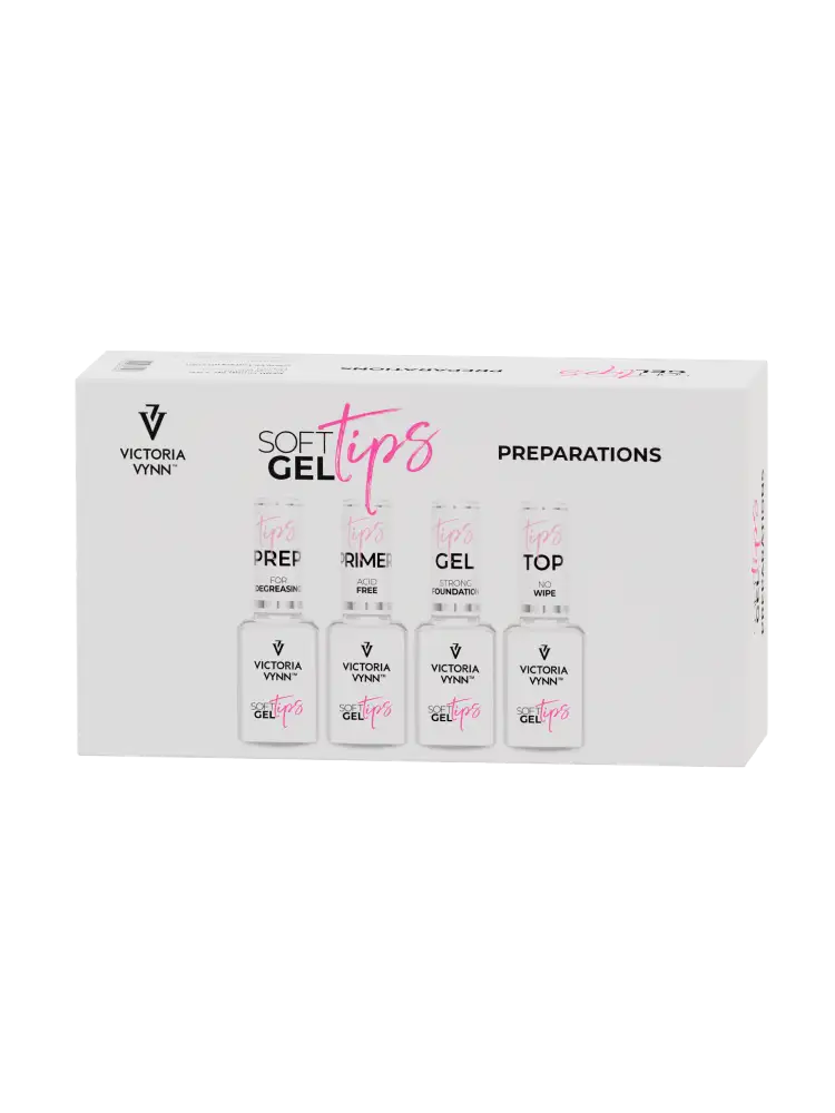 Victoria VYNN Soft Gel Tips Preparation Kit (4 Pieces Set) – Image 2