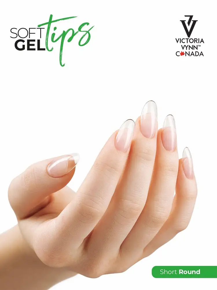 Victoria VYNN Soft Gel Tips Set with Short Round Tips – Image 2