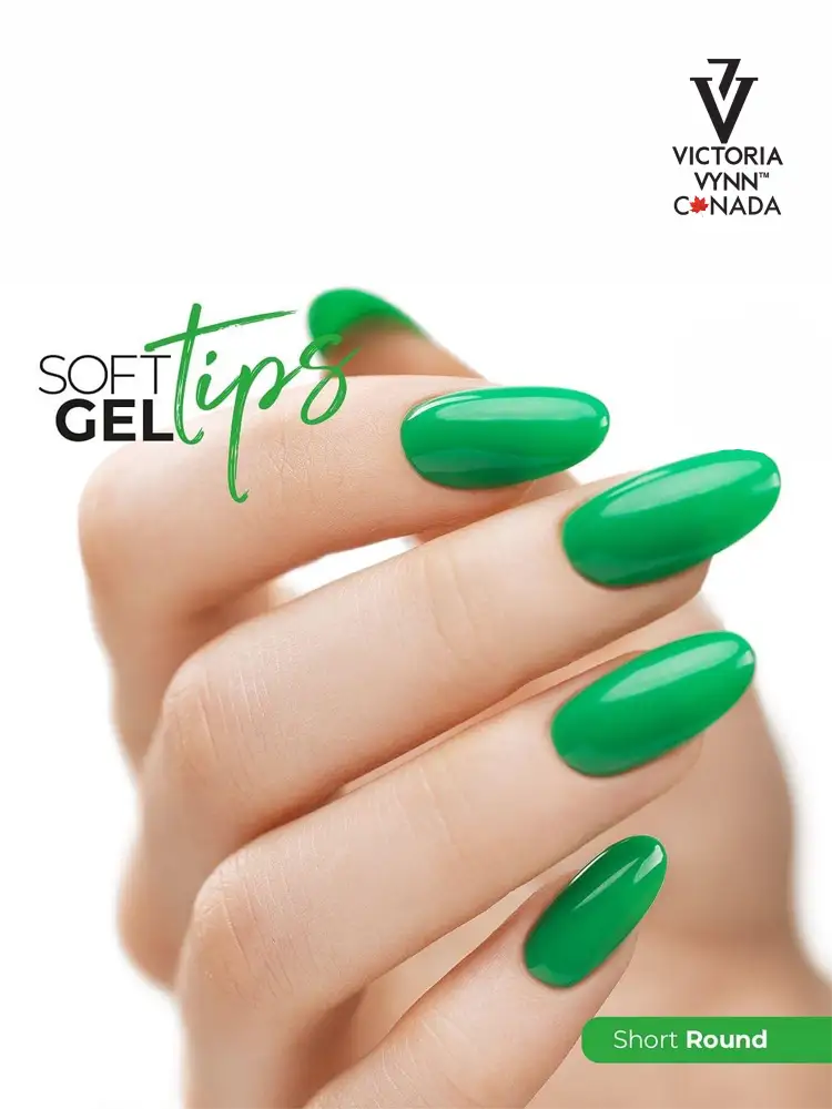 Victoria VYNN Soft Gel Tips Set with Short Round Tips – Image 3