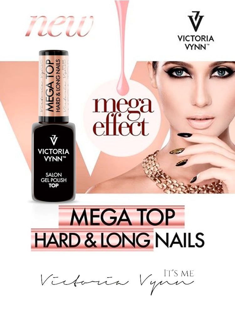 Salon Gel Polish Mega Top Coat (Rubber Top Coat) – Image 2