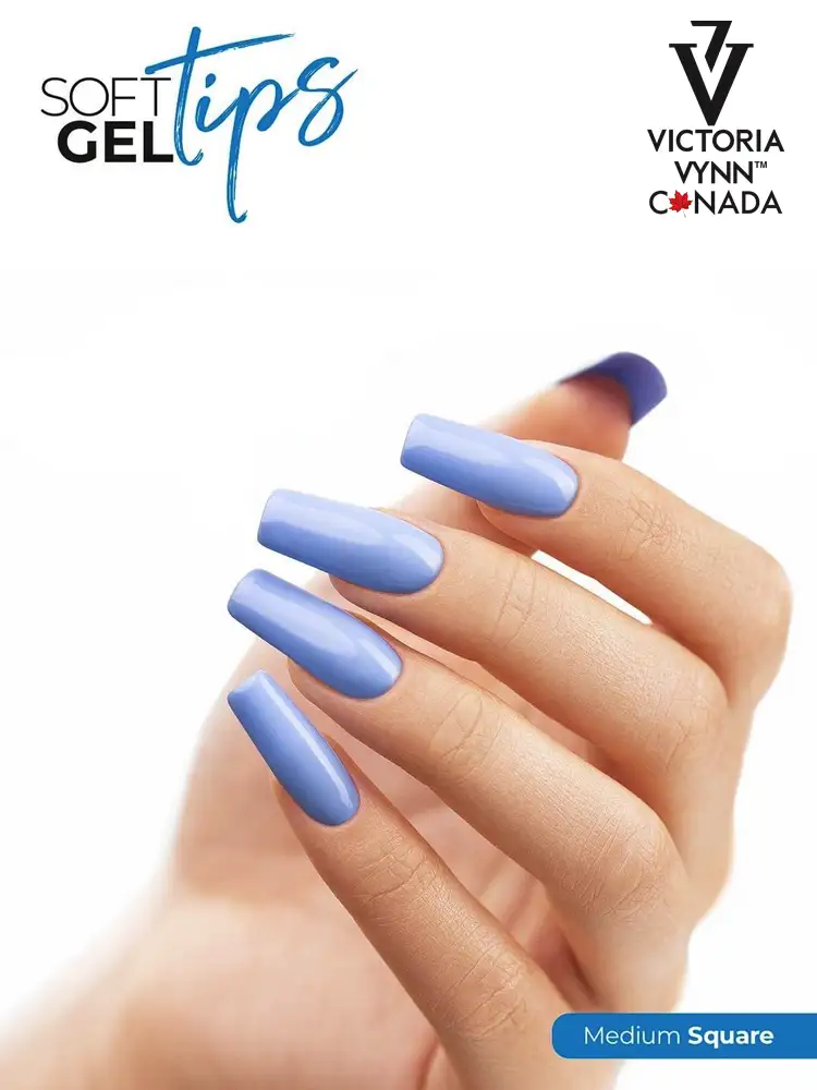 Victoria VYNN Soft Gel Tips Set with Medium Square Tips – Image 3