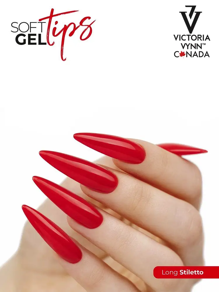 Victoria VYNN Soft Gel Tips Set with Long Stiletto Tips – Image 3