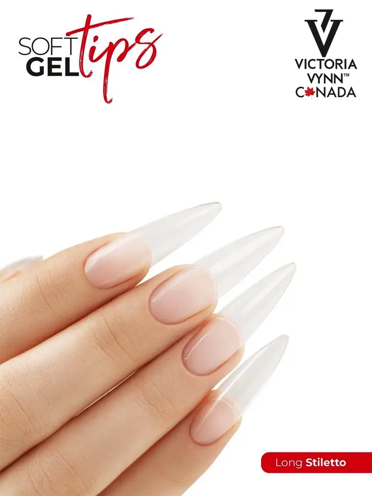 Victoria VYNN Soft Gel Tips Set with Long Stiletto Tips – Image 2