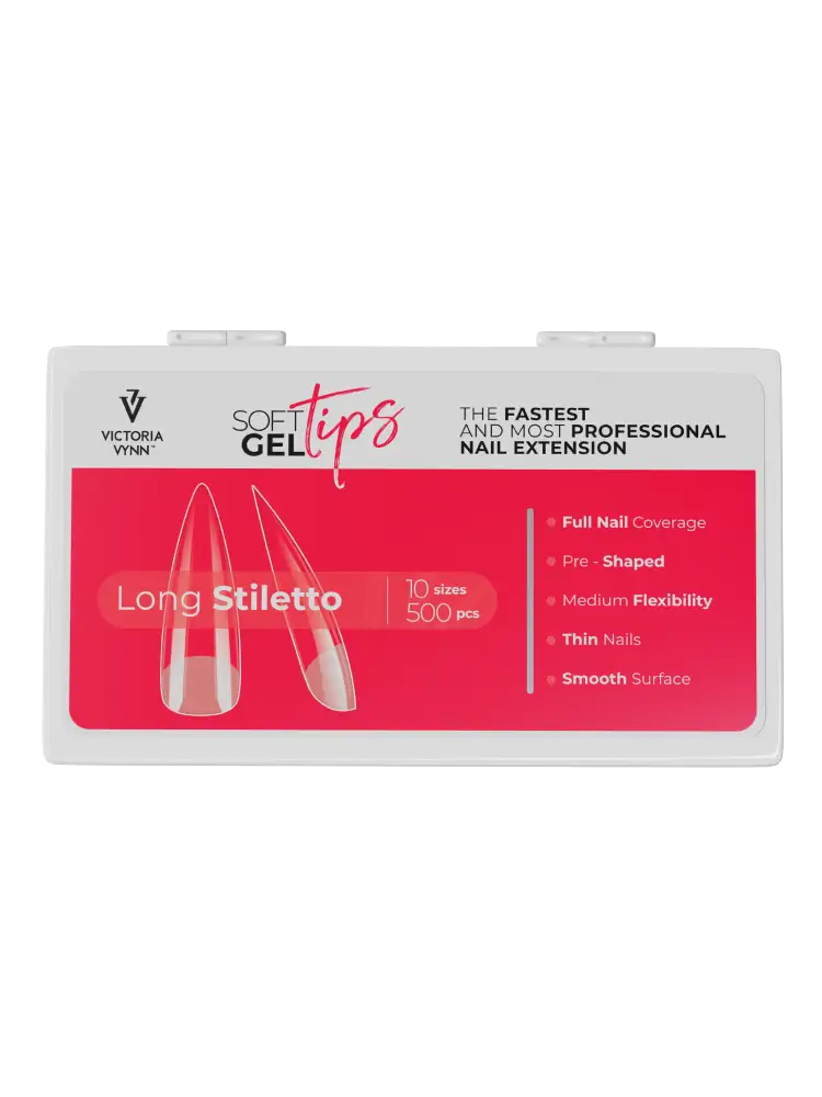 Victoria VYNN Soft Gel Tips Set with Long Stiletto Tips – Image 4