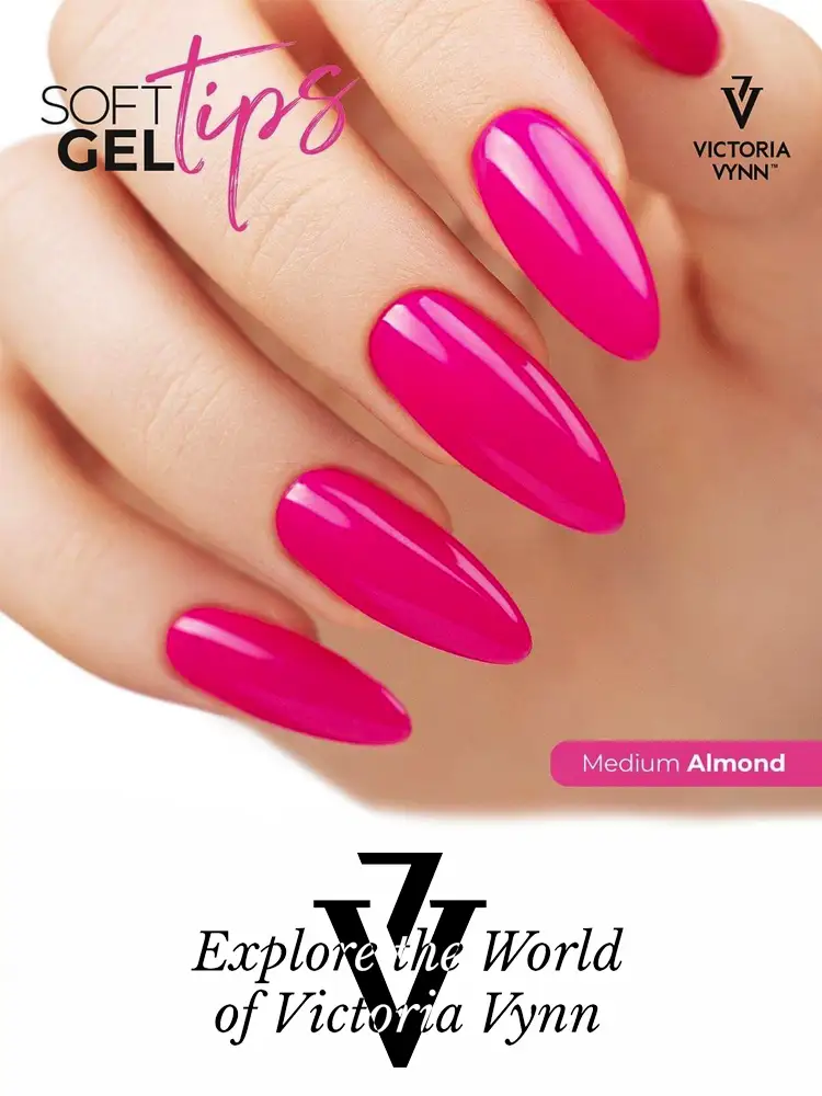 Victoria VYNN Soft Gel Tips Set with Medium Almond Tips – Image 3
