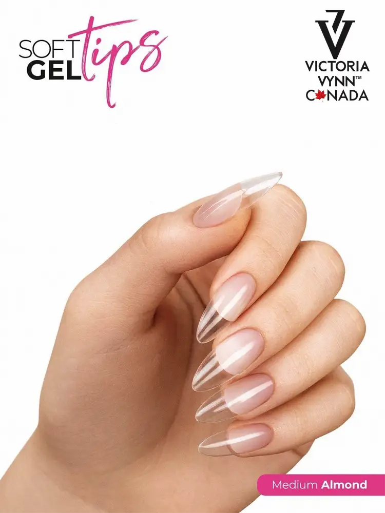 Victoria VYNN Soft Gel Tips Set with Medium Almond Tips – Image 2